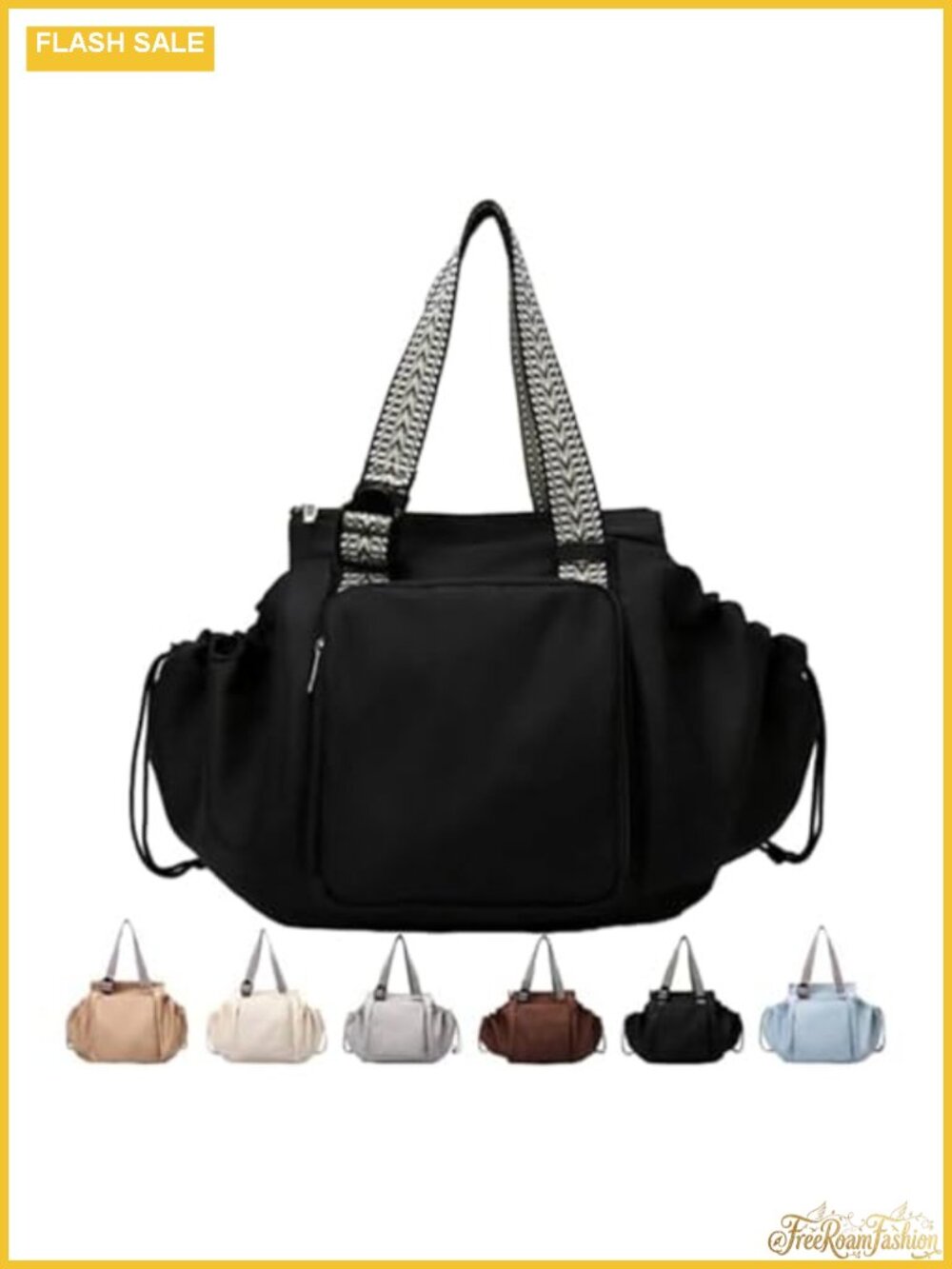 4-Way Convertible Backpack Tote, Water Resistant Lightweight Travel Daypack